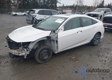 2016 Honda Civic Ex z USA, uszkodzony, nr VIN 19XFC2F76GE087020